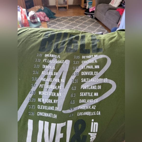 Michael Buble Concert Tee - Picture 2 of 3